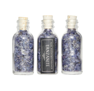 Tanzanite Crystal Bottle