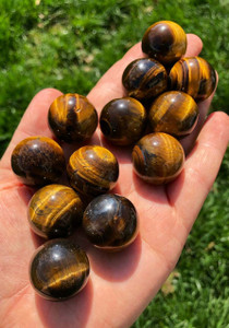 Tigers Eye Sphere - Polished Stone