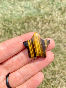 Tigers Eye Star - Polished Stone