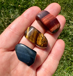 Tigers Eye Stone Set (Tumbled)