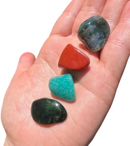 Virgo Tumbled Stone Set