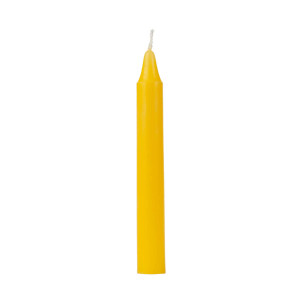 Yellow Chime Candle - Ritual Candle - Unscented 