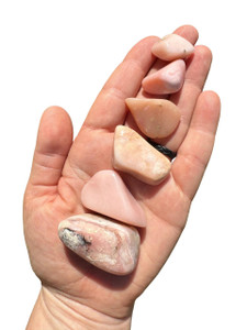 Pink Opal Tumbled Stone (B Grade) 