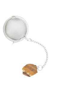 Raw Tigers Eye Crystal Tea Infuser 