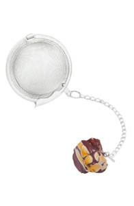 Rough Mookaite Crystal Tea Infuser 