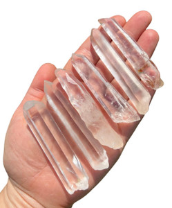 Singing Lemurian Quartz Crystal Point (RARE!) 