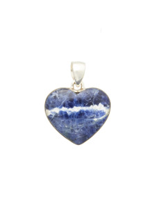 Sodalite Pendant - Sterling Silver - No.543 
