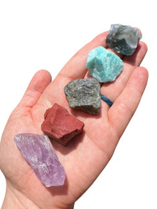 Virgo Raw Crystal Set (zodiac) 