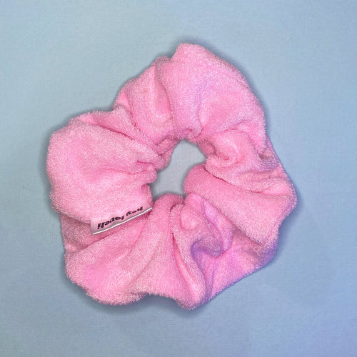 Pink Towel XL Scrunchie