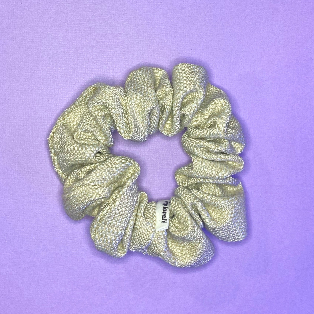 Tan Regular Scrunchie