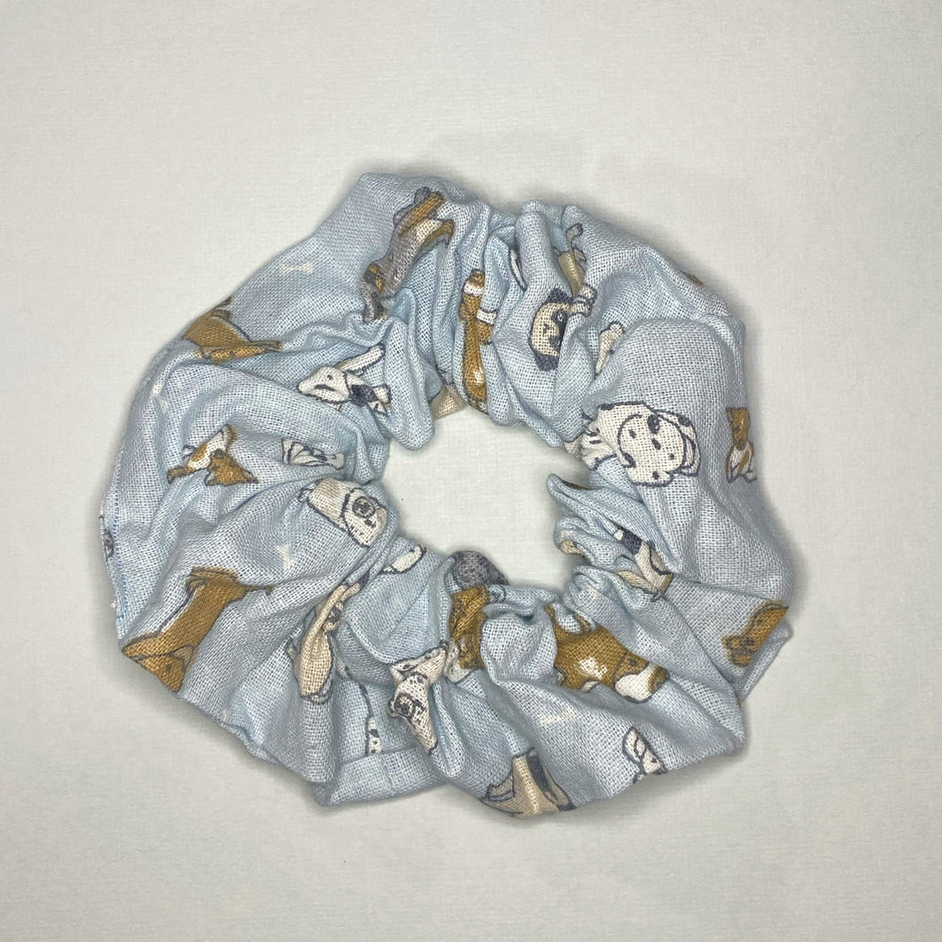 Blue Dogs XL Scrunchie